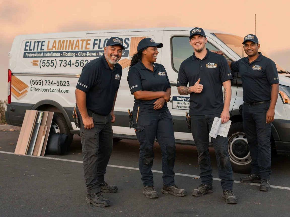 Laminate flooring installation company in Jesup, IA
